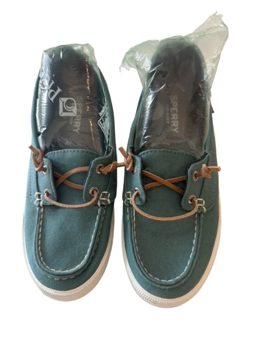 Sperry canvas Doc Siders. Size 7